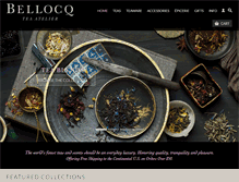 Tablet Screenshot of bellocq.com